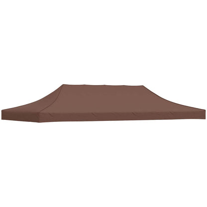vidaXL Party Tent Roof 6x3 m Brown 270 g/m² 1