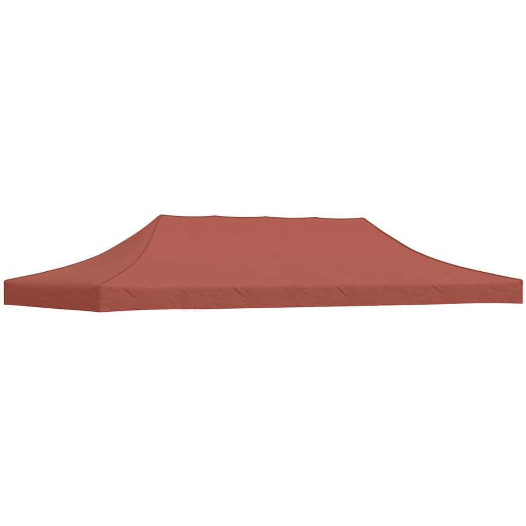vidaXL Party Tent Roof 6x3 m Terracotta 270 g/m² 1