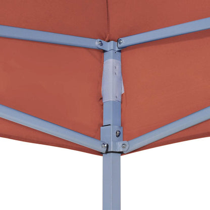 vidaXL Party Tent Roof 6x3 m Terracotta 270 g/m² 5