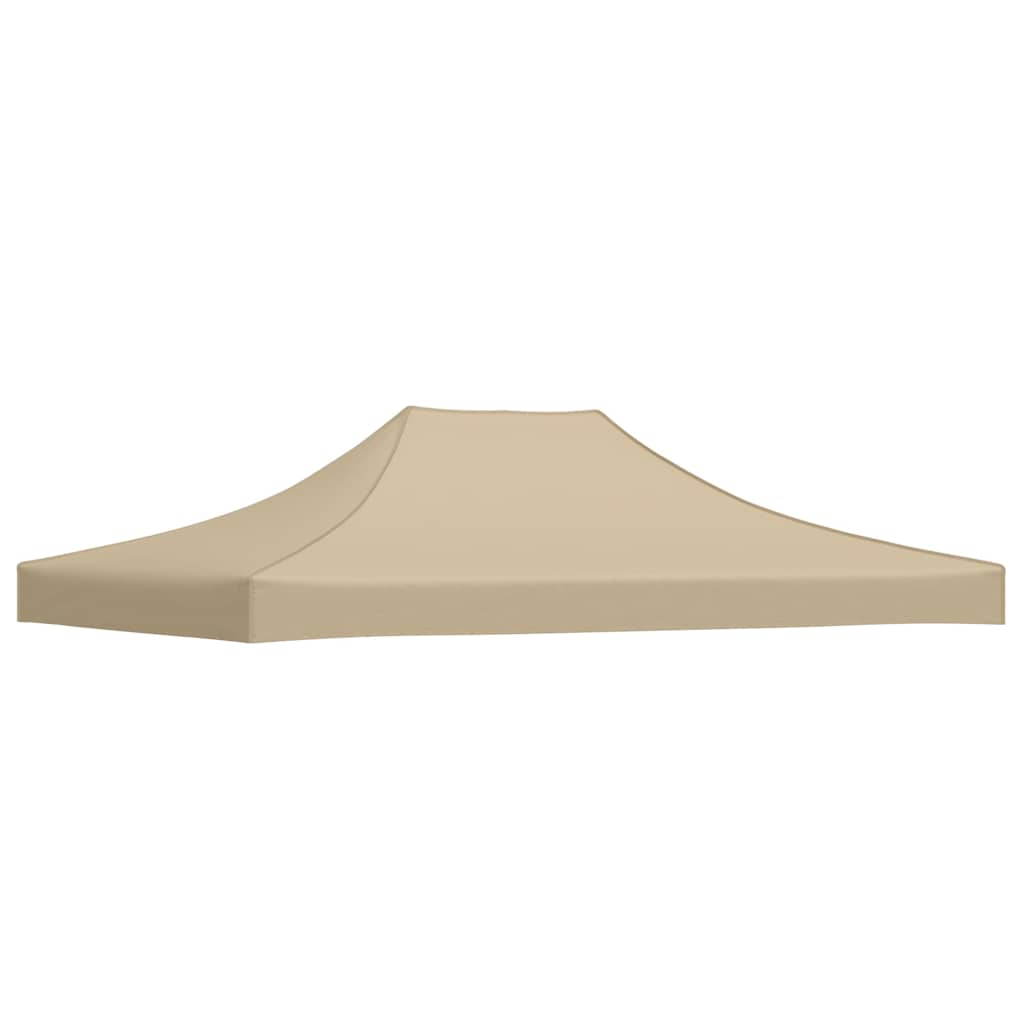 vidaXL Party Tent Roof | Beige | 600D oxford fabric with PVC coating | Large 2