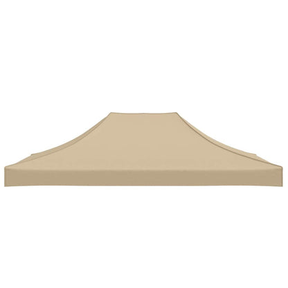 vidaXL Party Tent Roof | Beige | 600D oxford fabric with PVC coating | Large 4
