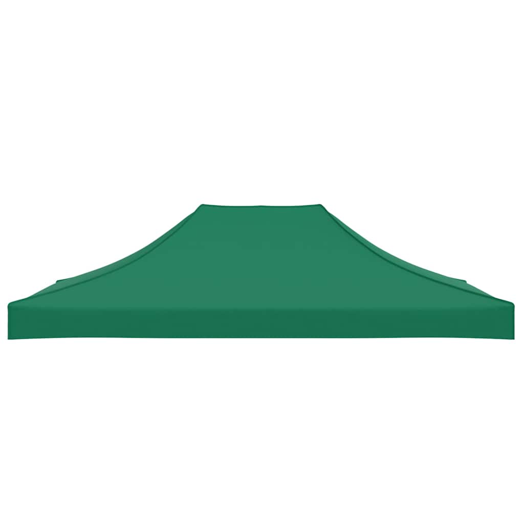 vidaXL Party Tent Roof 4.5x3 m Green 270 g/m² 4