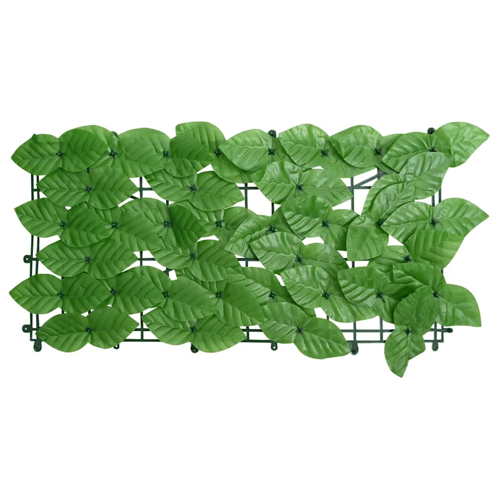 315503 vidaXL Balcony Screen with Green Leaves 300x150 cm 2