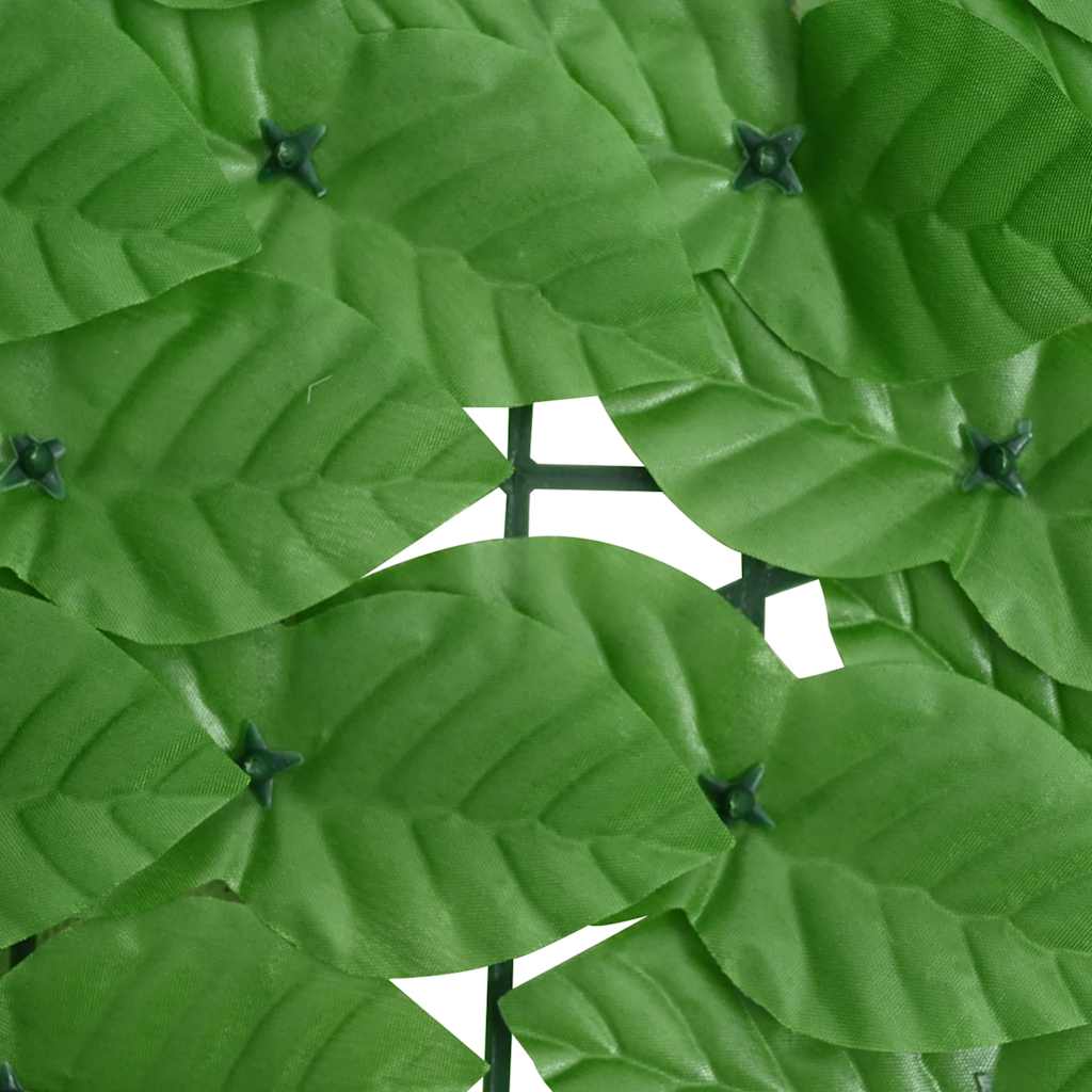 315503 vidaXL Balcony Screen with Green Leaves 300x150 cm 5