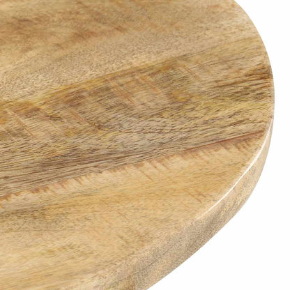 vidaXL Side Table | Natural Wood | Solid Mango Wood | Durable | Side Table 5