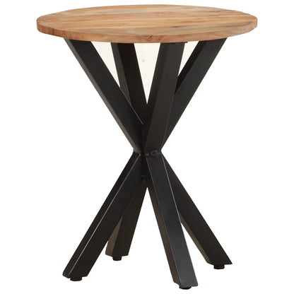 vidaXL Side Table 48x48x56 cm Solid Acacia Wood 1