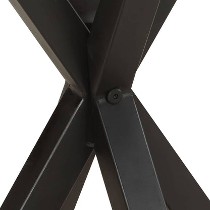 vidaXL Side Table 48x48x56 cm Solid Acacia Wood 5