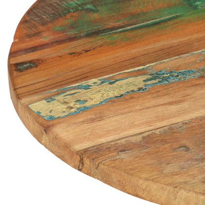 vidaXL Side Table | Mixed | Reclaimed wood | 48x48x56 cm | Industrial 4