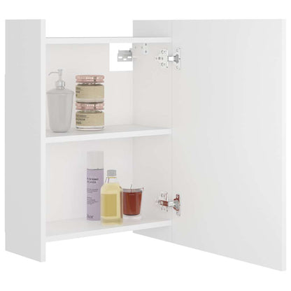 vidaXL Mirror Cabinet | White | Engineered wood, Acrylic | Medium 4