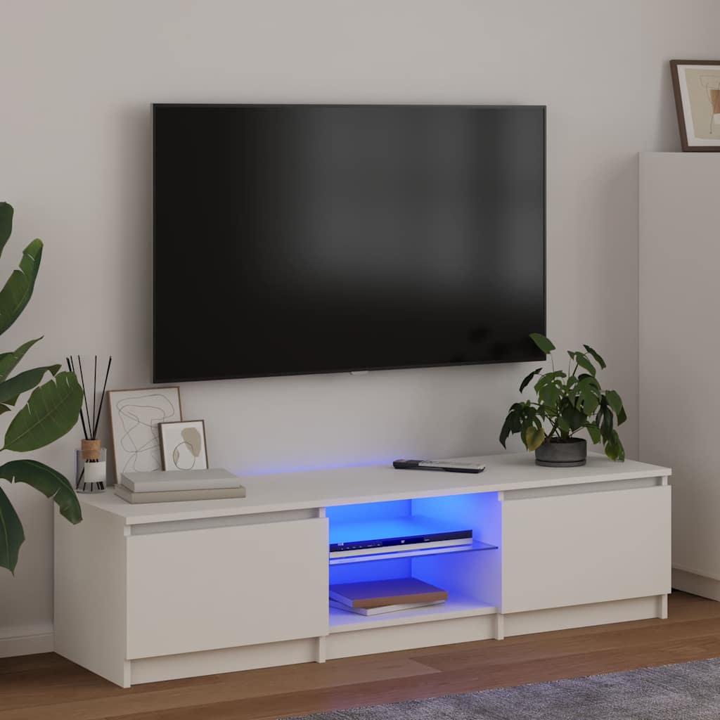 vidaXL TV Cabinet with LED Lights