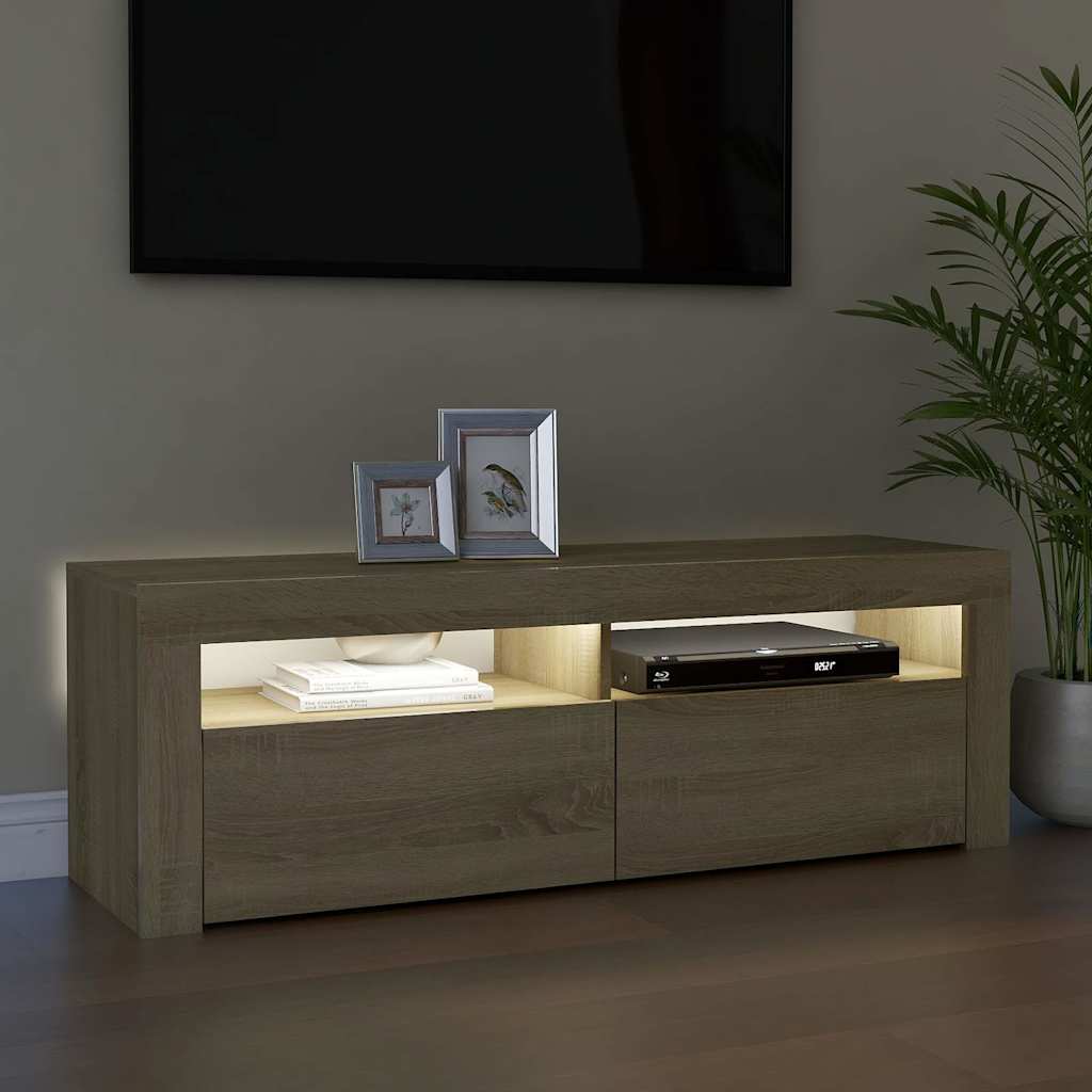 vidaXL Tv Cabinet | Sonoma oak | Engineered wood | Medium | TV Cabinet 4