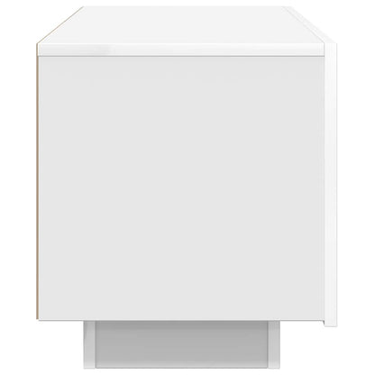 vidaXL TV Cabinet White 100x35x40 cm Engineered Wood 6