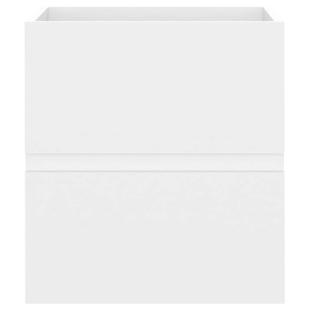 vidaXL Sink Cabinet White 41x38.5x45 cm Engineered Wood 5