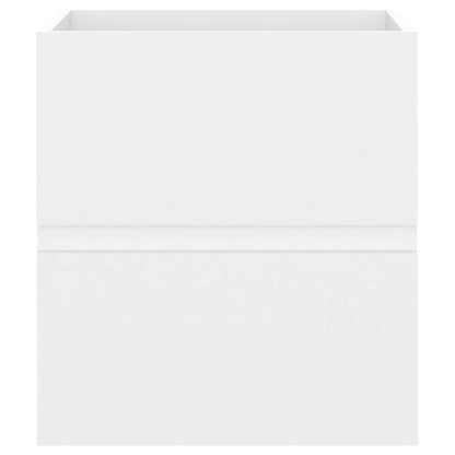 vidaXL Sink Cabinet White 41x38.5x45 cm Engineered Wood 5