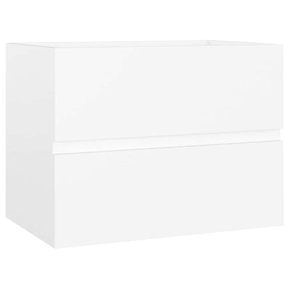 vidaXL Sink Cabinet White 60x38.5x45 cm Engineered Wood 2