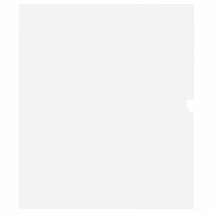 vidaXL Sink Cabinet White 60x38.5x45 cm Engineered Wood 5