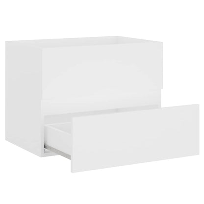 vidaXL Sink Cabinet White 60x38.5x45 cm Engineered Wood 6