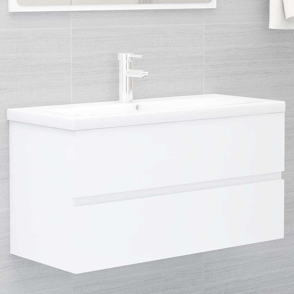 vidaXL Sink Cabinet 90x38.5x45 cm Engineered Wood