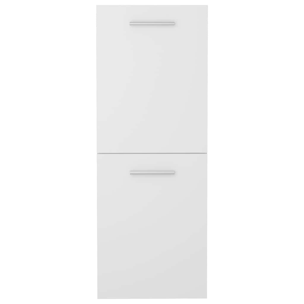 vidaXL Bathroom Cabinet | White | Engineered wood | 30x30x80 cm 3