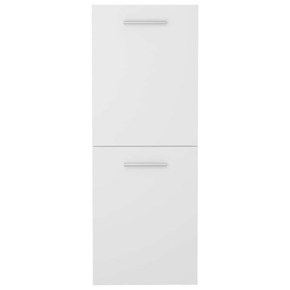 vidaXL Bathroom Cabinet | White | Engineered wood | 30x30x80 cm 3