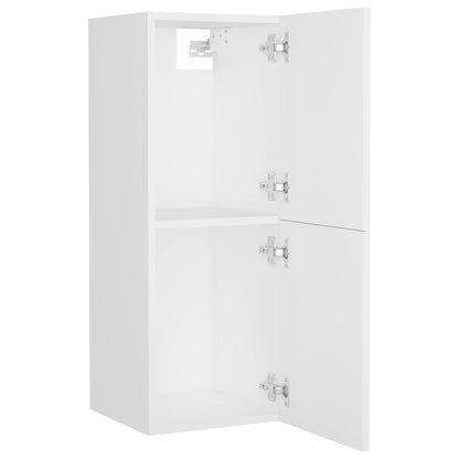 vidaXL Bathroom Cabinet | White | Engineered wood | 30x30x80 cm 4