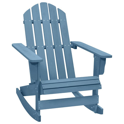 vidaXL Garden Adirondack Rocking Chair Solid Fir Wood