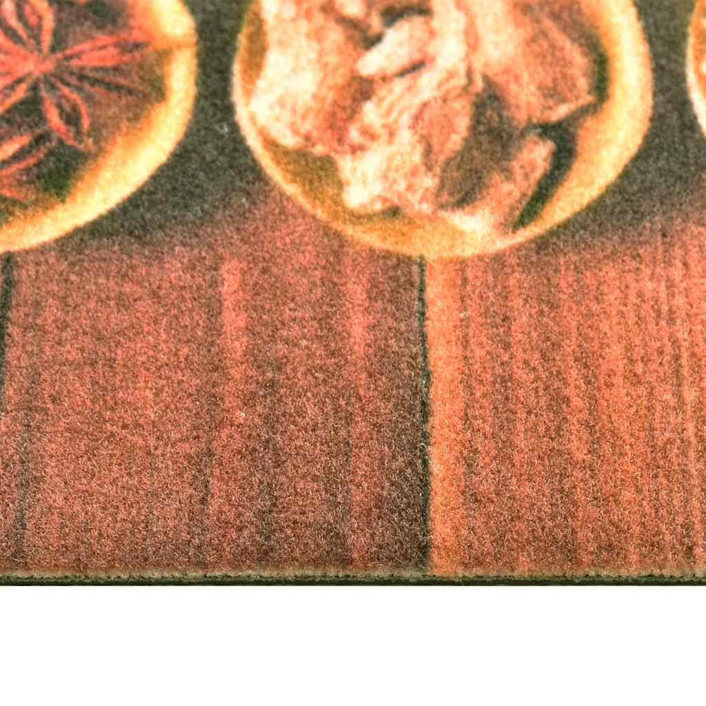 315958 vidaXL Kitchen Carpet Washable Spoons 60x300 cm 3