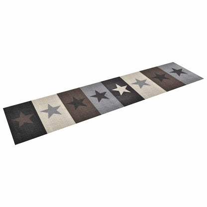 vidaXL Kitchen Carpet | Multicolour | Polyamide, Latex | 300 x 60 cm 1