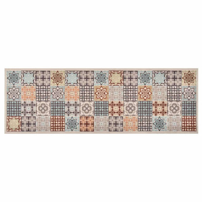 vidaXL Kitchen Carpet | Mosaic Colour | Polyamide surface with latex backing 1