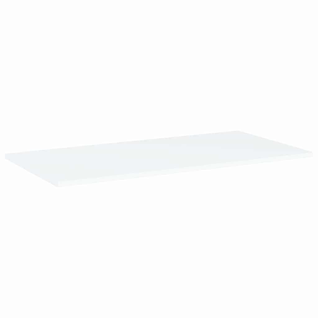 805330 vidaXL Bookshelf Boards 4 pcs White 80x40x1,5 cm Engineered Wood 2