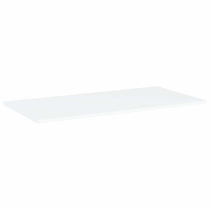 805330 vidaXL Bookshelf Boards 4 pcs White 80x40x1,5 cm Engineered Wood 2