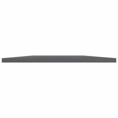 805345 vidaXL Bookshelf Boards 8 pcs High Gloss Grey 80x40x1,5 cm Engineered Wood 3