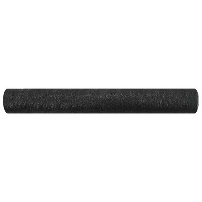vidaXL Privacy Net Black 3.6x25 m HDPE 75 g/m² 2