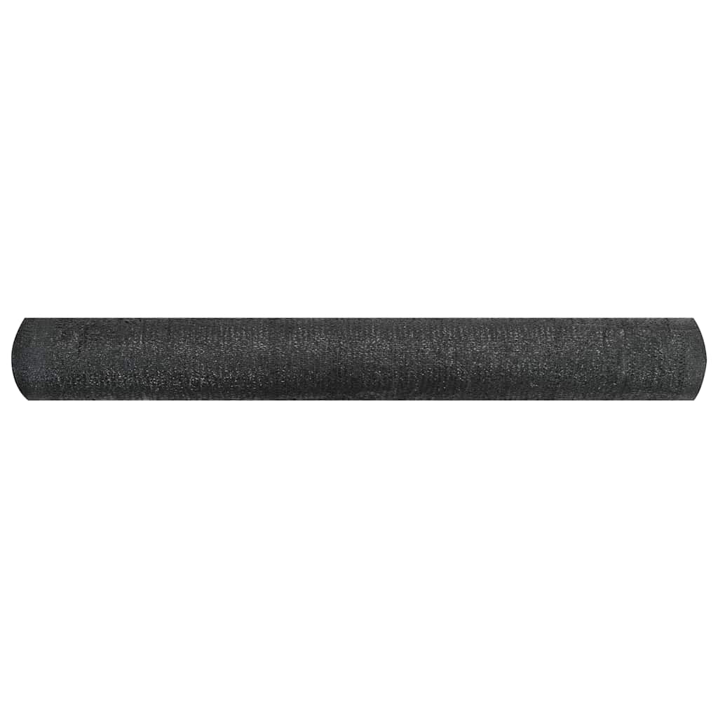 vidaXL Privacy Net Black 1.5x25 m HDPE 150 g/m² 2