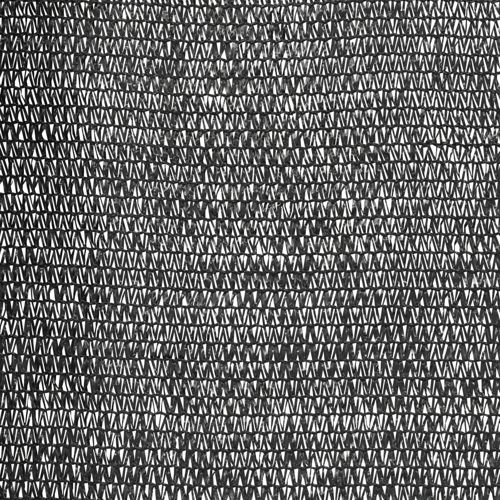 vidaXL Privacy Net Black 3.6x10 m HDPE 195 g/m² 4