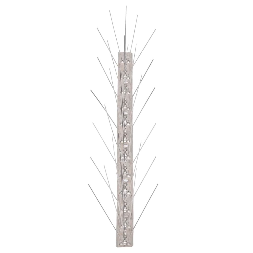 vidaXL Bird & Pigeon Spikes Set | Silver | Stainless Steel 3