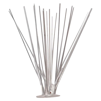 vidaXL Bird & Pigeon Spikes Set | Silver | Stainless Steel 5