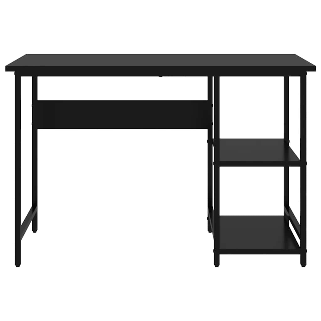 vidaXL Computer Desk | Black | MDF | 105 x 55 x 72 cm | Durable | Computer Desk 3