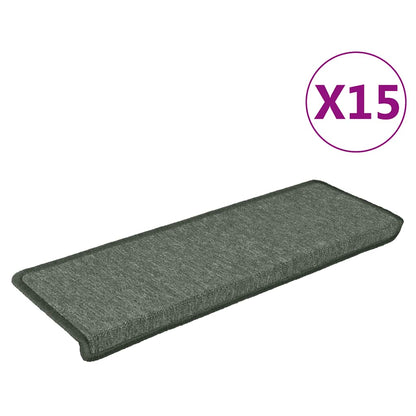 vidaXL Stair Tread | Set of 15 | Green 2