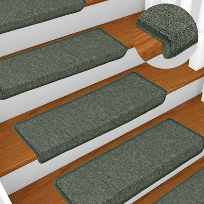 vidaXL Stair Tread | Set of 15 | Green 1
