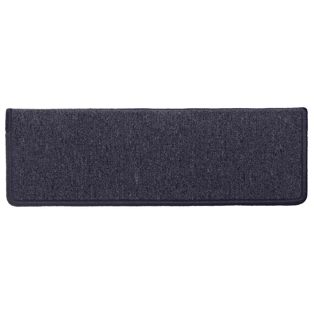 vidaXL Stair Tread | Set of 15 | Grey and Blue 6
