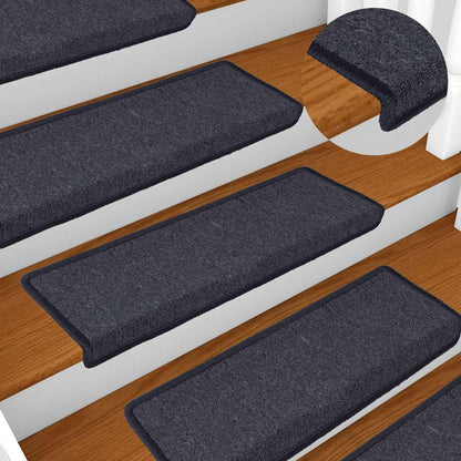 vidaXL Stair Tread | Set of 15 | Grey and Blue 1