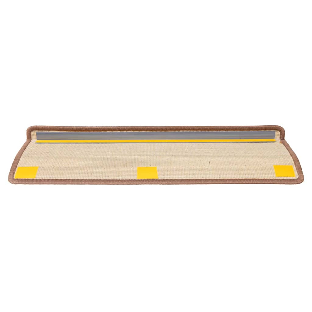 vidaXL Stair Tread | Set of 15 | Brown 5