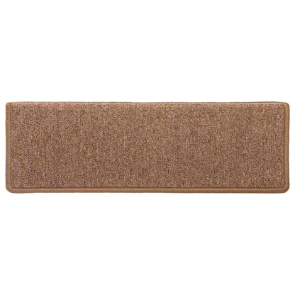 vidaXL Stair Tread | Set of 15 | Brown 6