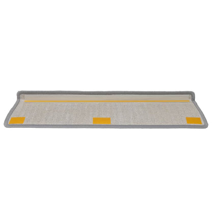 vidaXL Stair Tread | Set of 15 | White and Grey 5