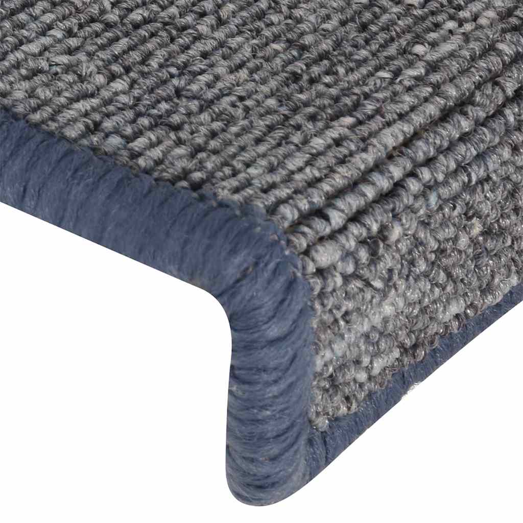 vidaXL Stair Tread | Set of 15 | Purple and Blue | 100% Polypropylene 6