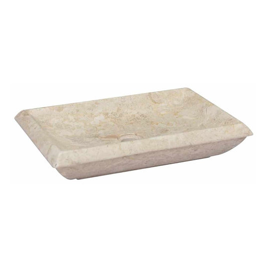 Sink 50x35x10 cm Marble Cream