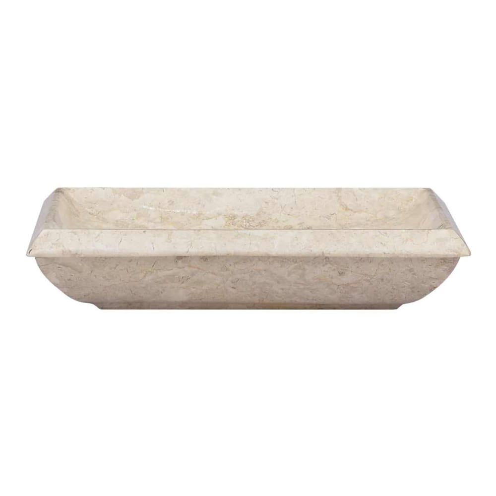 Sink 50x35x10 cm Marble Cream