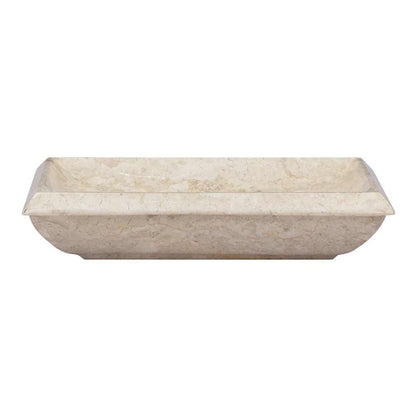 Sink 50x35x10 cm Marble Cream