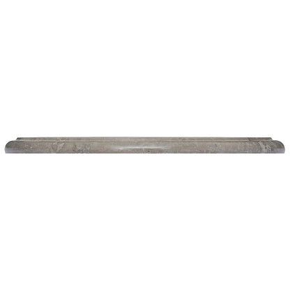 vidaXL Table Top Grey Ø40x2.5 cm Marble 4